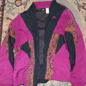 Light Purple Retro Nike Track Jacket